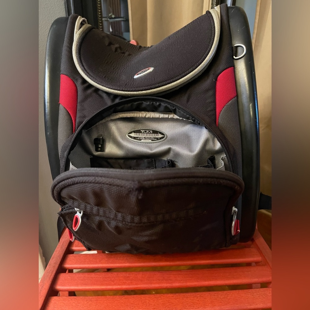 Tumi Ducati Backpack red & black